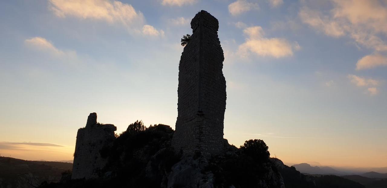 Chambres d'Hôtes et Gîtes- L'Abri sous Roche Tautavel Extérieur photo